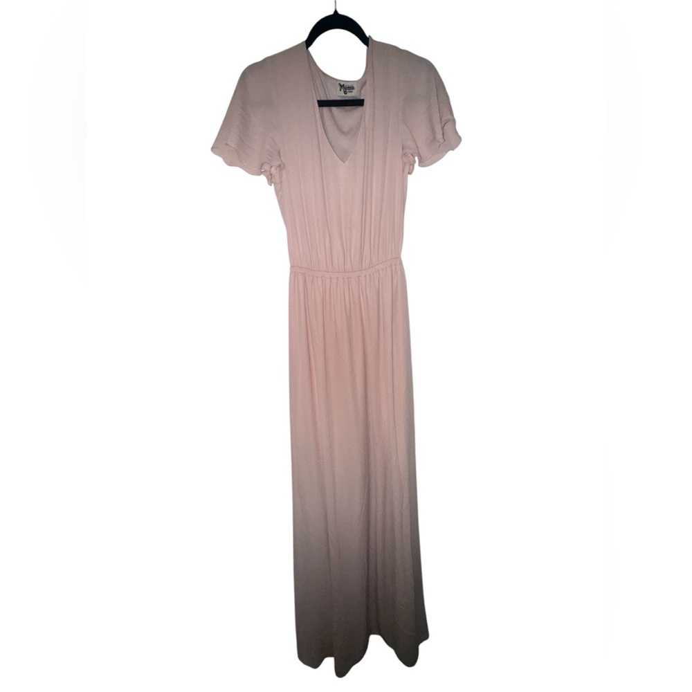 Show me your MuMu - Elegant light Pink Maxi Dress